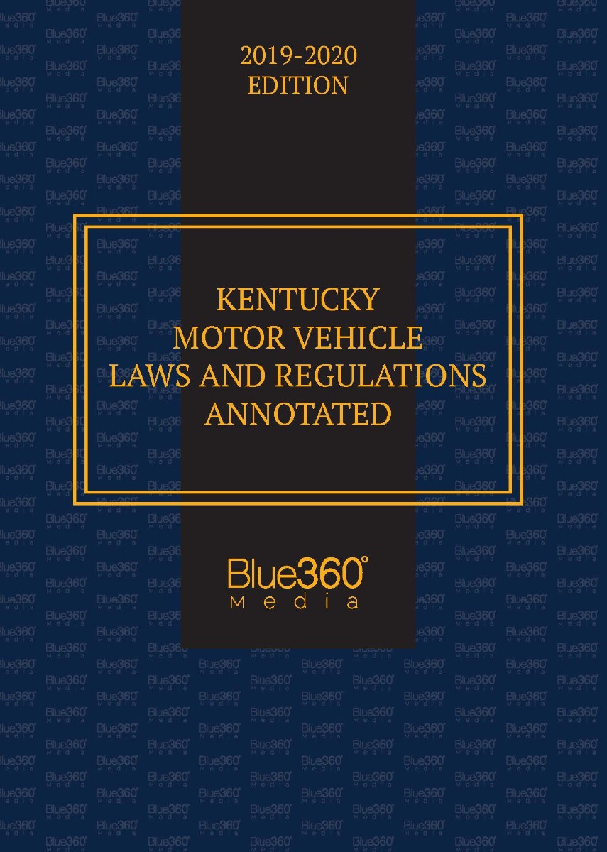 Kentucky - Criminal & Traffic Laws - Categories