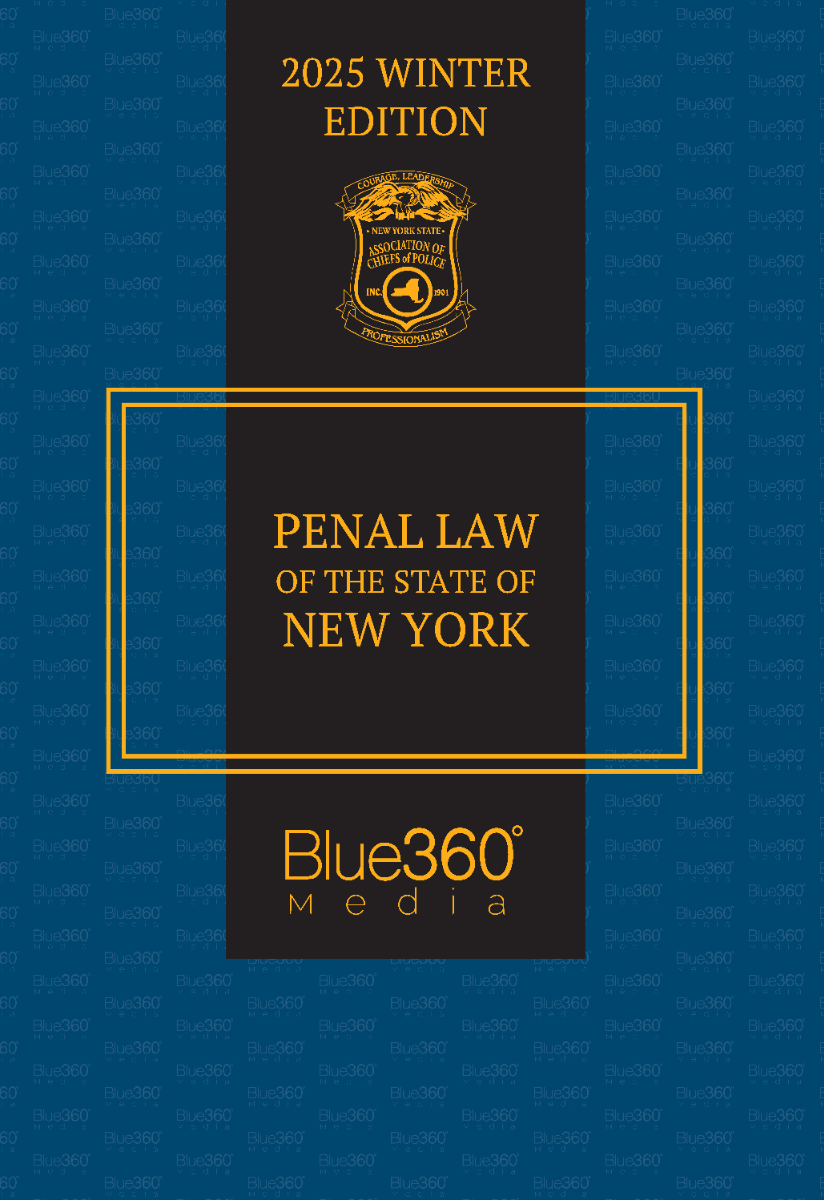 New York Penal Law: 2025 Ed.