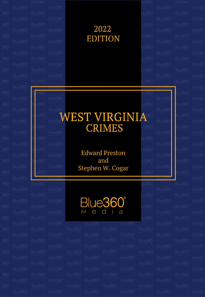 West Virginia Crimes 2022 Edition - Pre-Order