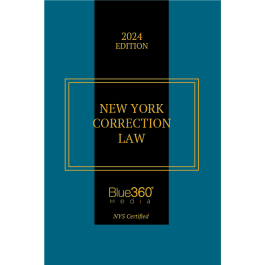 New York Correction Law 2024 Edition   9000724cov 1 